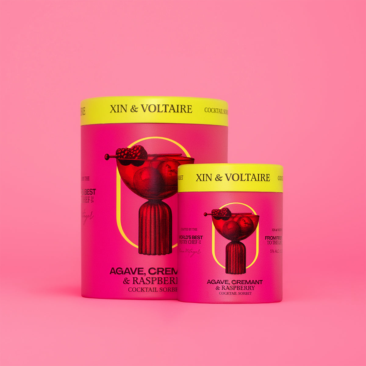 Agave, Cremant & Raspberry