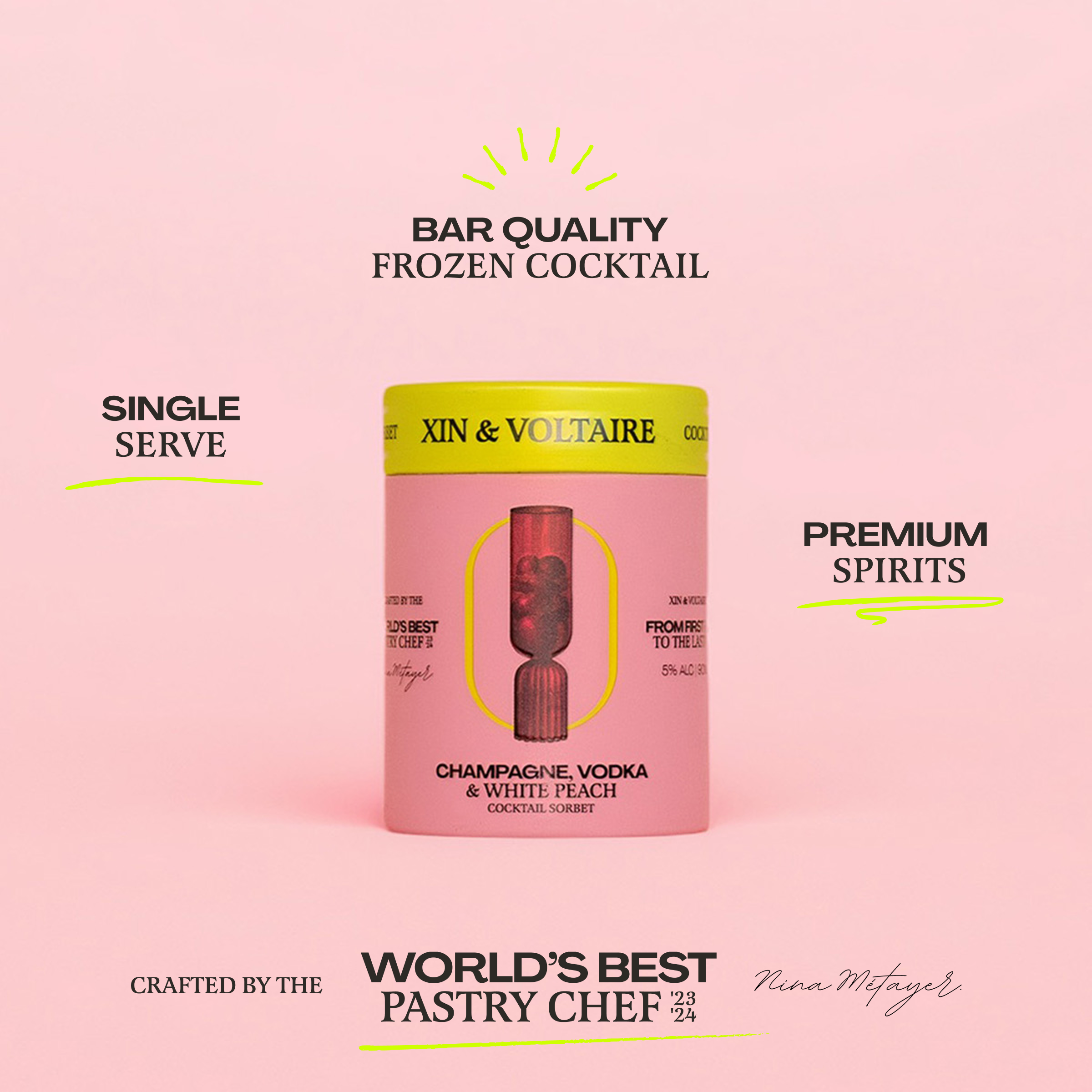 Champagne, Vodka & Peach