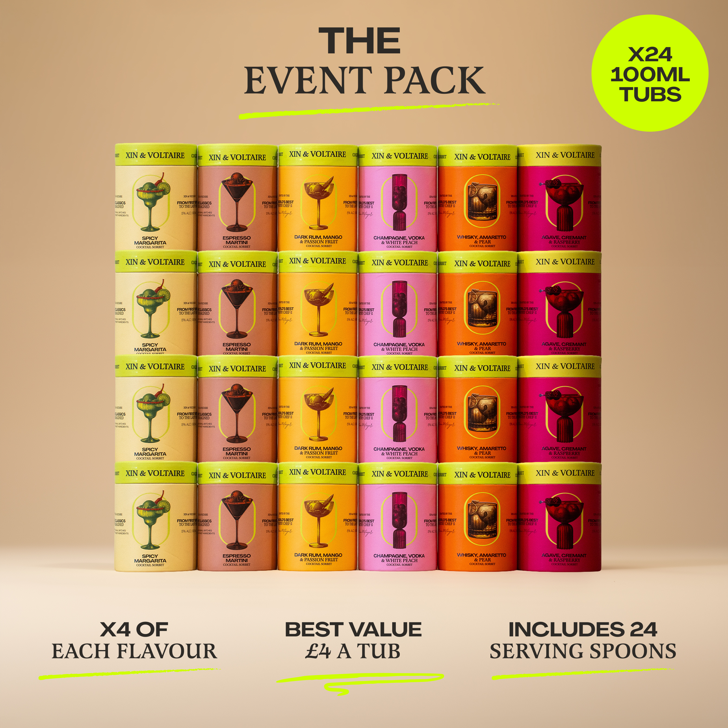 Party Pack | Frozen Cocktail Sorbets – xin-voltaire